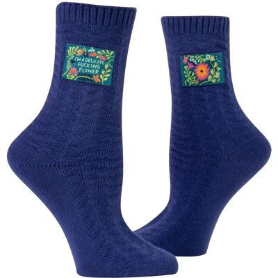 Fucking Flower Tag Chaussettes S/M