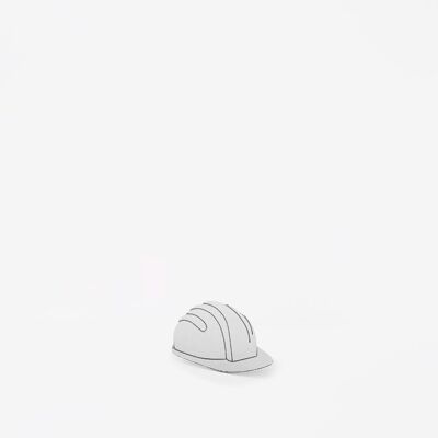 Pin's en forme de casque de chantier cadeau fête des mères