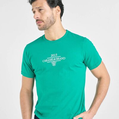 Tee-shirt Vert Caramel