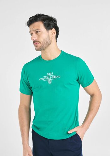 Tee-shirt Vert Caramel 1