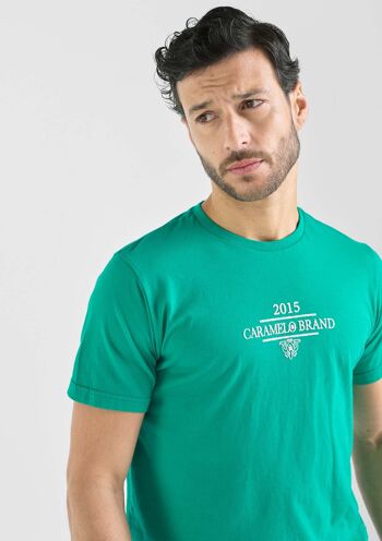 Tee-shirt Vert Caramel 3