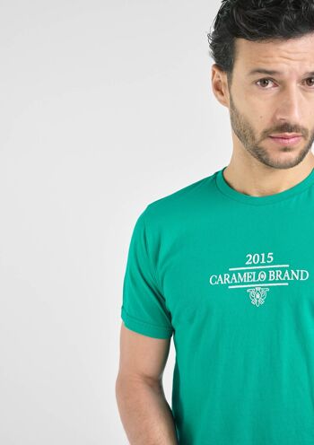Tee-shirt Vert Caramel 4