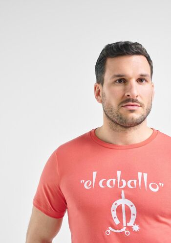 T-shirt rose Le Cheval 3