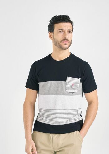 Tee-shirt Gris Caramel 1