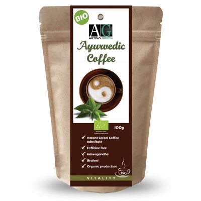 Café ayurvédico – Mezcla de bienestar a base de hierbas orgánicas - 100 g