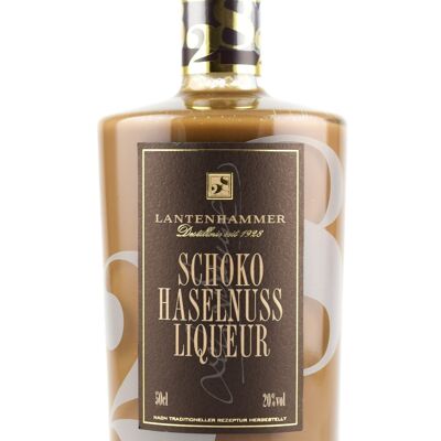 LANTENHAMMER chocolate hazelnut liqueur 20% 500 ml LACTOSE FREE