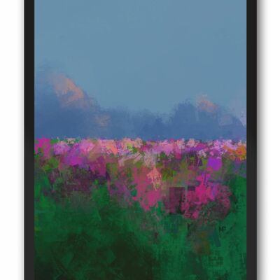 Spring in Bloom Scenery Art Print & Canvas - A4 Print (210 x 297mm)