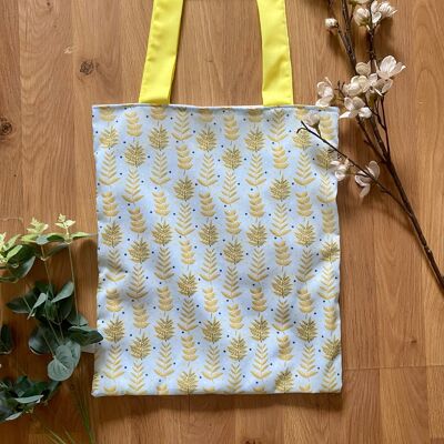 Yellow Foliage Reusable Tote Shopping Bag