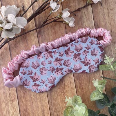 Pink Leafy Sleepmask