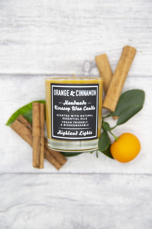 Orange & Cinnamon Candle - small-9cl-candle