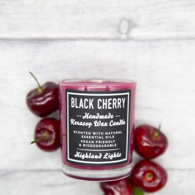 Vela Black Cherry - vela pequeña 9cl