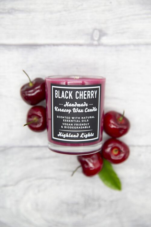 Black Cherry Candle - small-9cl-trio