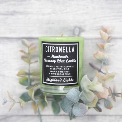 Candela alla Citronella - candela piccola da 9cl