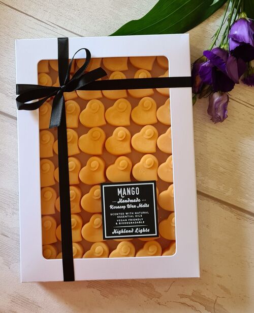 Mango Wax Melt Hearts