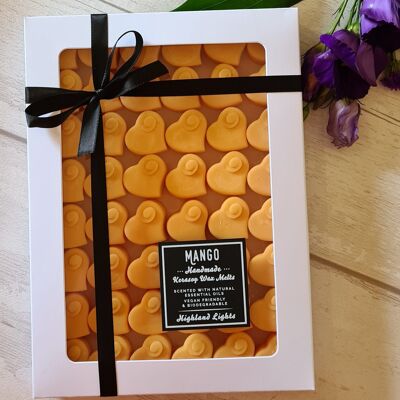 Mango Wax Melt Hearts