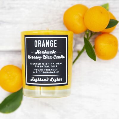 Orange Candle - small-9cl-candle
