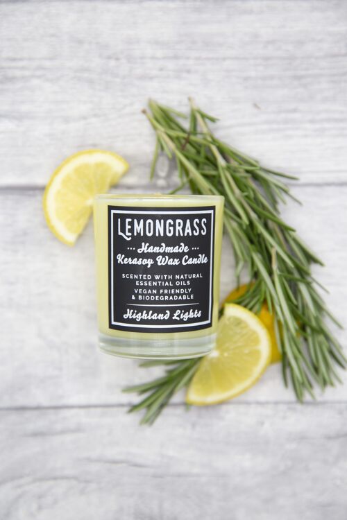 Lemongrass Candle - small-9cl-trio