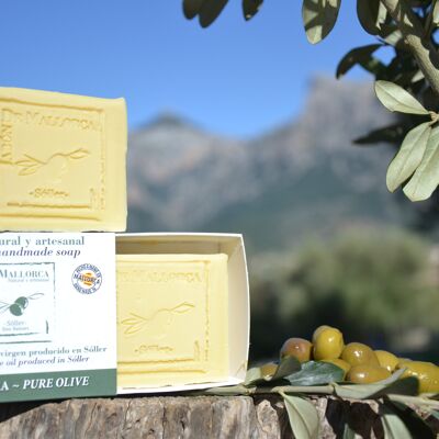 Pure olive natural soap