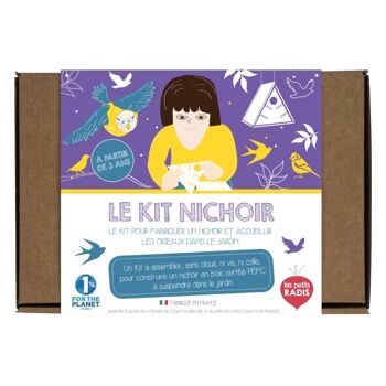 Le Kit pour fabriquer un nichoir à oiseaux 2