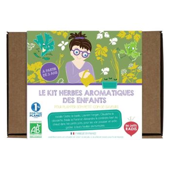 Le Kit aromatiques BIO des enfants 2