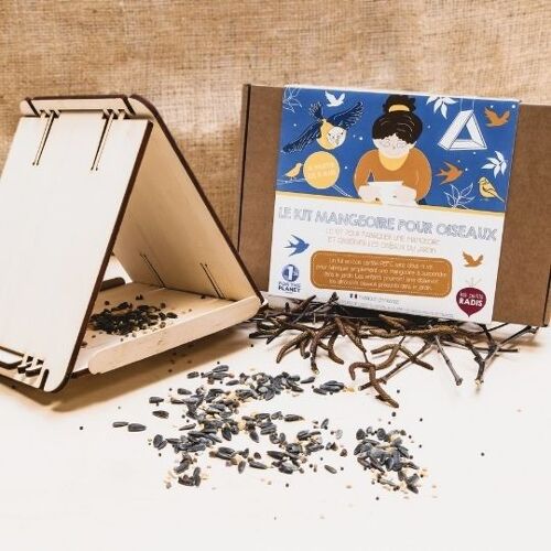 Mini kit de graines bio pour oiseaux du jardin - Les Petits Radis