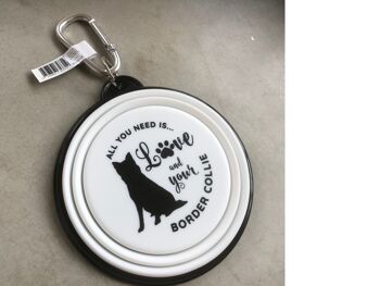 Bol pour animaux de compagnie Border Collie 1