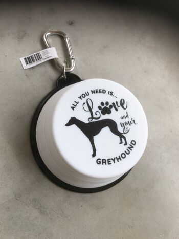 Bol pour animaux de compagnie Greyhound 1