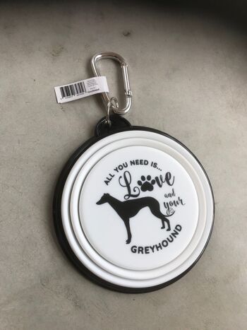 Bol pour animaux de compagnie Greyhound 2