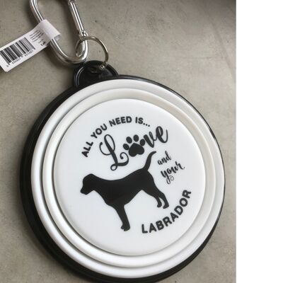 Cuenco para mascotas Labrador