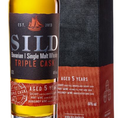 SILD Bavarian Single Malt Whisky TRIPLE CASK 44% 700 ml