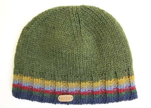 PK1811 Rib Pullon Hat Green