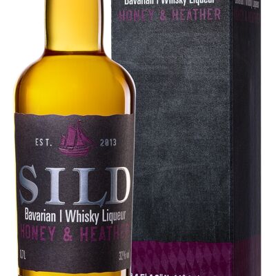 SILD Bavarian Whisky Liqueur Honey & Heather 32% 700 ml