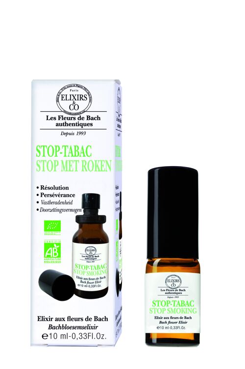 Elixirs combinés compte goutte - Stop Tabac 10mL