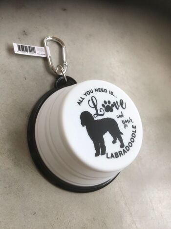 Bol pour animaux Labradoodle 2