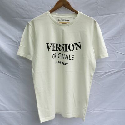 T-shirt Offwhite Version Originale. LPB Crew.