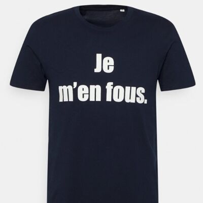 T-shirt I.Ink grey Je m'en fous.