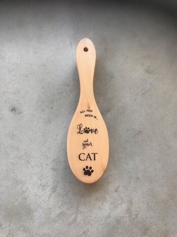 Brosse pour animaux de compagnie Love And A Cat 1