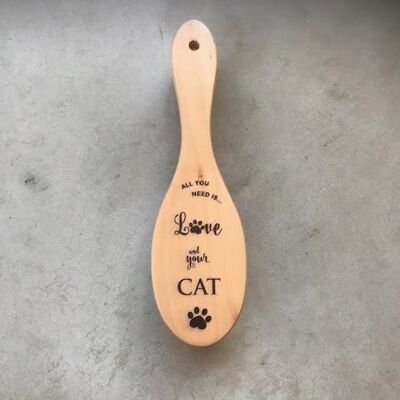 Brosse pour animaux de compagnie Love And A Cat