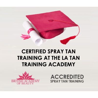 Accredited In-House Spray Tanning Training