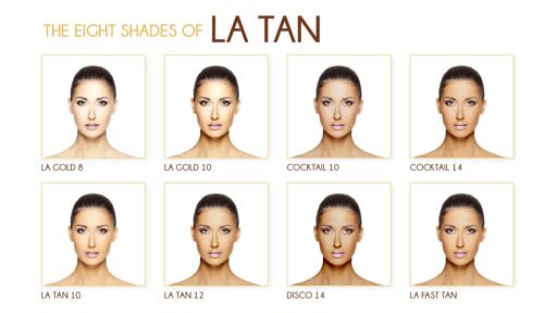 ANY 1 X Litre LA Tan Solution - LA Tan 10% Gold