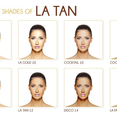 CUALQUIER 1 X Litro LA Tan Solution - LA Tan 10% Gold