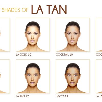 ANY 1 X Litre LA Tan Solution - LA Tan Disco 14%