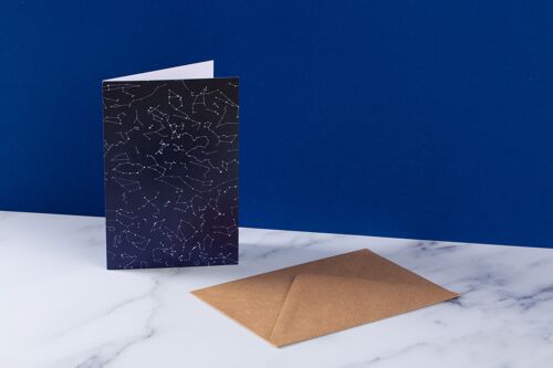 Constellation card blacknavy