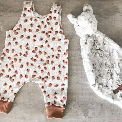 Strawberry dungarees