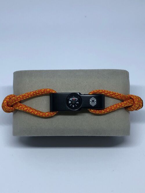 Bracelet CAP 2 Orange et Jaune