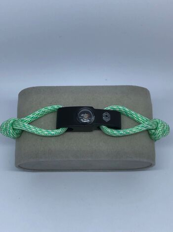Bracelet CAP 2 Vert et Blanc