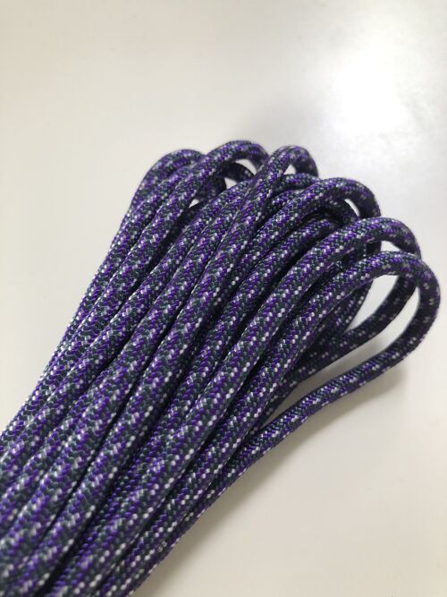 Bracelet CAP 3 Étoiles Violet/Blanc