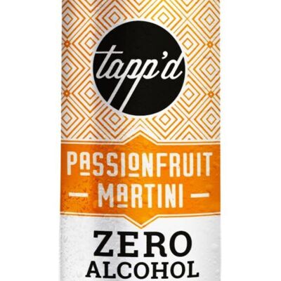 MARTINI AUX FRUITS DE LA PASSION – Cocktail sans alcool
