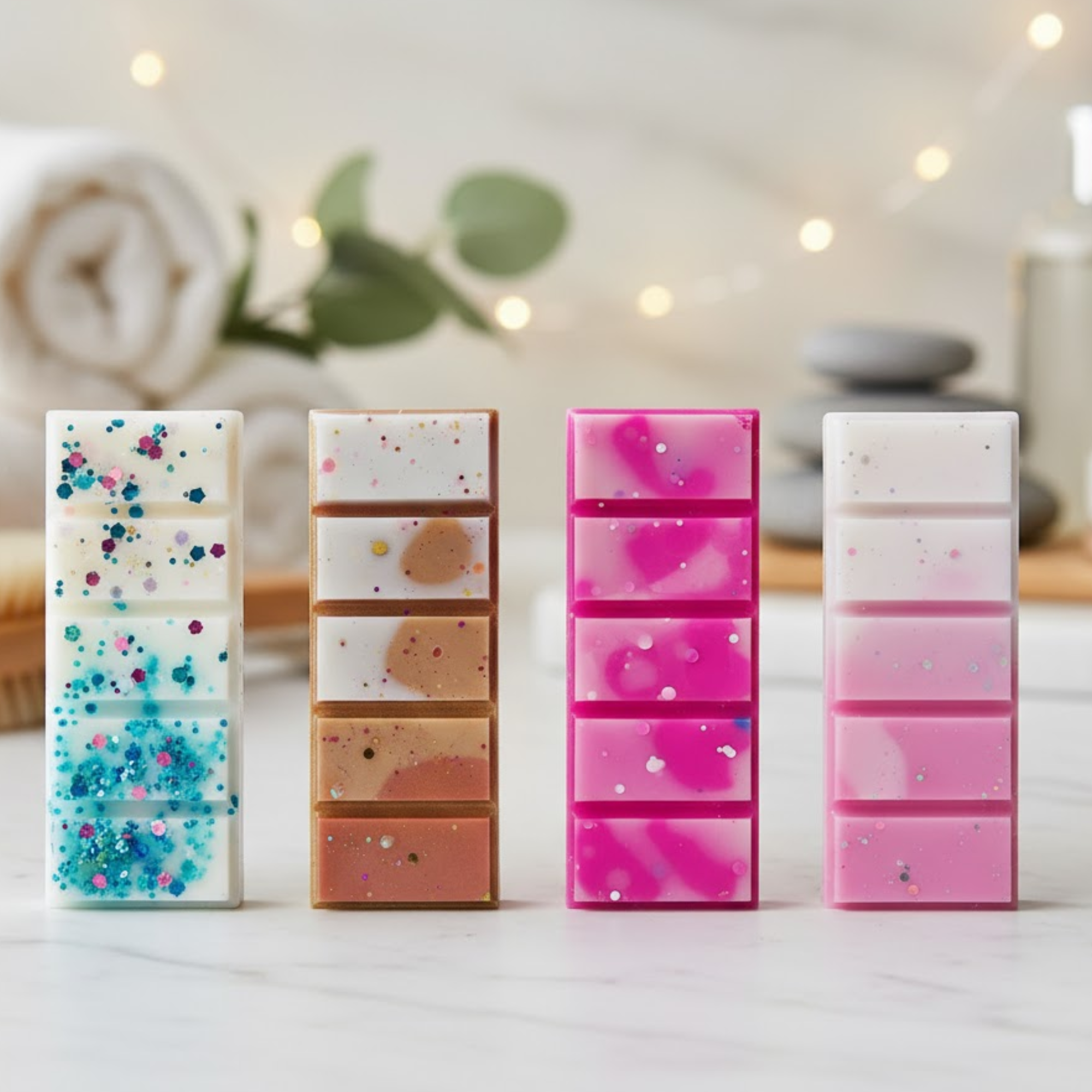 50 x Bath & Body Scented Wax Melts Snap Bar Bundle