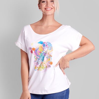 Mischen Sie Aquarell-T - Shirt